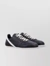 Rick Owens Streamlined Low-top Sneakers With Round Toe In Black