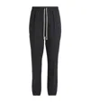 Rick Owens Wide Bela Cotton Pants In Black