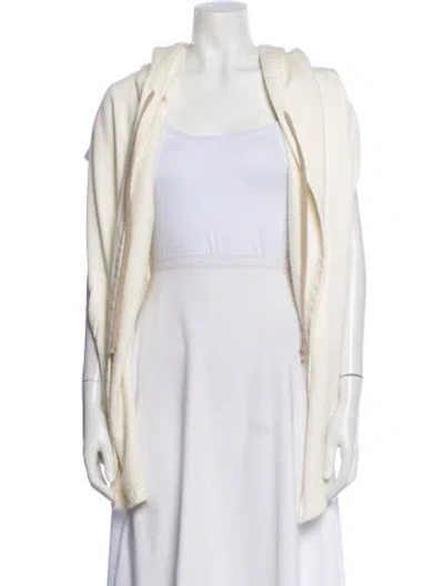 Pre-owned Rick Owens Striped Jacket In Neutral