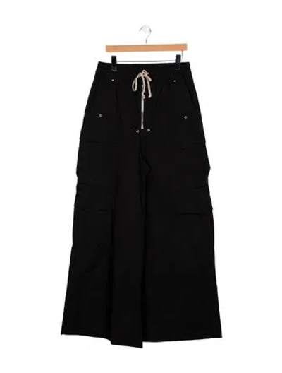 Pre-owned Rick Owens Striped Joggers In Black
