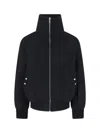 Rick Owens Structured Black Jacket With Minimalist Design In Black
