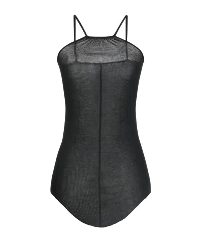Rick Owens Stylish Versatile Camisole Top In Black