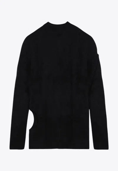 RICK OWENS SUBHUMAN ALPACA-BLEND SWEATER