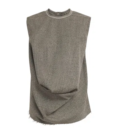 Rick Owens Subhuman Top In Black