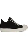Rick Owens Suede Low-top Sneakers