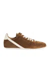 Rick Owens Concordians Minimal Sneak Sneaker In Brown
