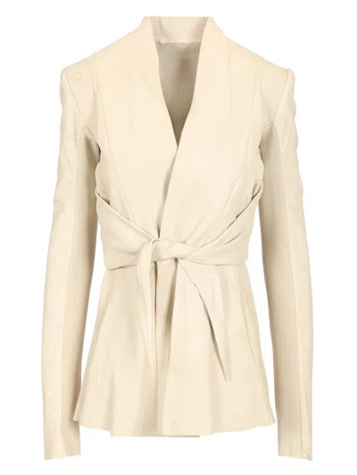 Rick Owens Suede Nappa Jacket