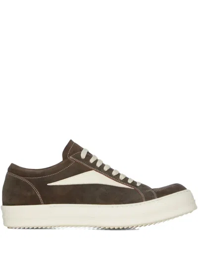 RICK OWENS SUEDE SNEAKERS