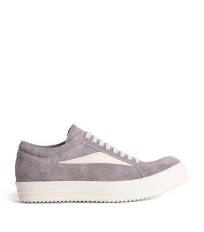 Rick Owens Suede Vintage Sneakers