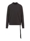 Rick Owens Drkshdw Crewneck Sweat In Black