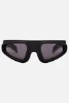 Rick Owens Biker-frame Sunglasses In Black