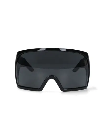 Rick Owens Sunglasses "kriester" In Black