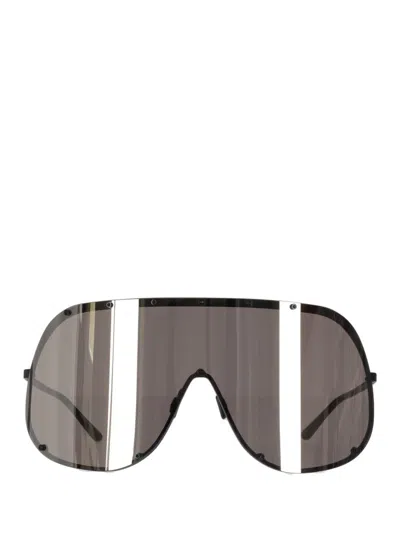 Rick Owens Sunglasses Shield In Multi