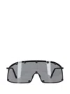 Rick Owens Sunglasses Shielding In Black