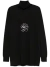 Rick Owens Jumbo Orb Sweatshirt In Black