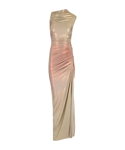 Rick Owens Svita Draped Long Dress