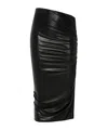 Rick Owens Lilies Woman Maxi Skirt Taupe Size 4 Viscose In Black