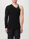 Rick Owens Ziggy Banana Tank Top In Schwarz