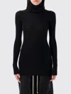 Rick Owens Long-sleeved Sweater In Black