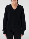 Rick Owens Tommy V-neck Sweater In Schwarz