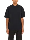 Rick Owens Porterville Tommy T In Mediumweight Cotton Jersey In Black
