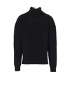 Rick Owens High-neck Sweater In Black