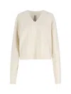 Rick Owens Cashmere Sweater In Neutral