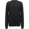 Rick Owens Oversized Level Sweaters And Cardigans Black In Black