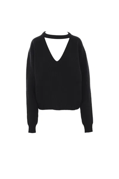 Rick Owens Sweaters In Black