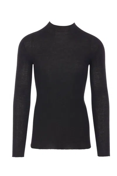 Rick Owens Sweaters In Black