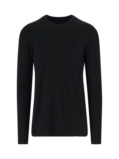 Rick Owens T-shirt In Cotone Organico In Green