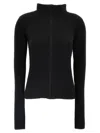 Rick Owens Black Porterville Headon Dbl Lupetto Turtleneck In Black