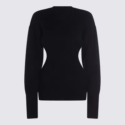 RICK OWENS SWEATERS BLACKS AND GREYS