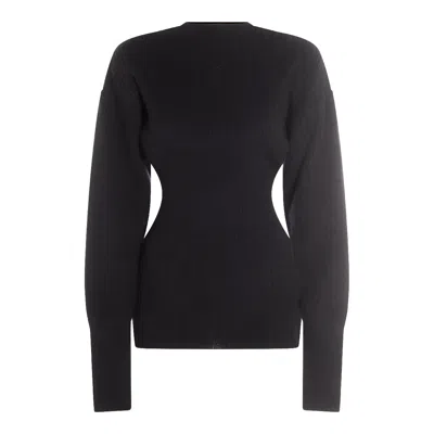 RICK OWENS SWEATERS BLACKS AND GREYS