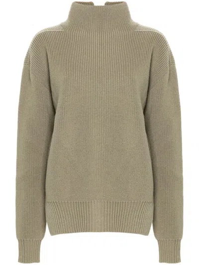 Rick Owens Sweaters Grey In Green