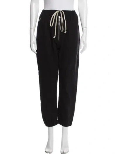 Pre-owned Rick Owens Sweatpants In Black
