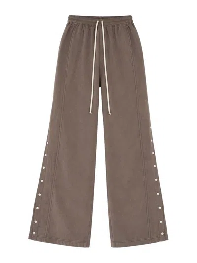 Rick Owens Sweatpants In Brown