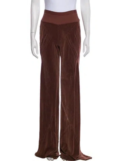 Pre-owned Rick Owens Sweatpants W/ Tags In Brown