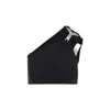 Rick Owens Hydra One-shoulder Bikini Top In Black