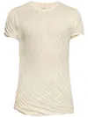 Rick Owens T-shirt In Beige
