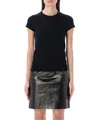 Rick Owens Basic T-shirt In Black