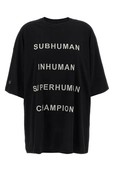 RICK OWENS RICK OWENS T-SHIRT CHAMPION X RICK OWENS