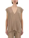 Rick Owens T-shirt Dylan In Nude