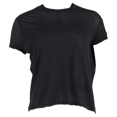 Rick Owens T-shirt In Black Cotton