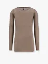 Rick Owens T-shirt In Cotone Organico