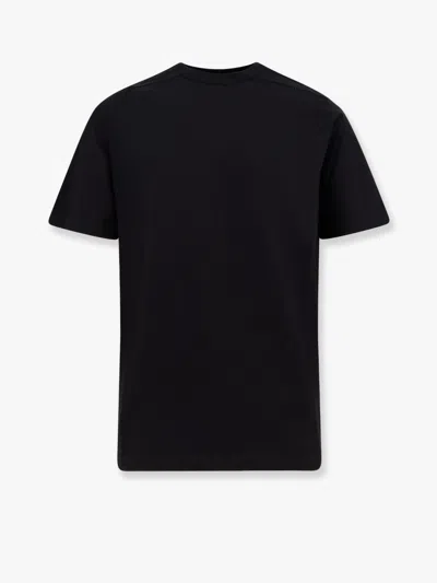 Rick Owens T-shirt In Cotone Organico In Nero