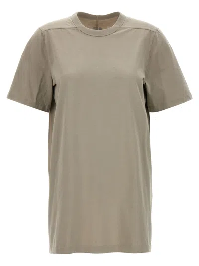 Rick Owens T-shirt Level T In Grey