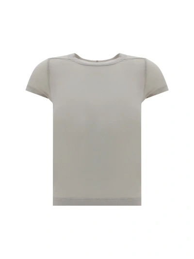 Rick Owens T-shirt In Pearl