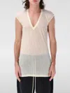 Rick Owens Off-white Hollywood Dylan T-shirt In Beige