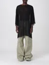 Rick Owens T-shirt  Men Color Black In Black